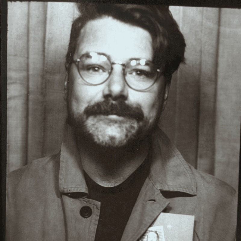 Luke Beard, portrait.